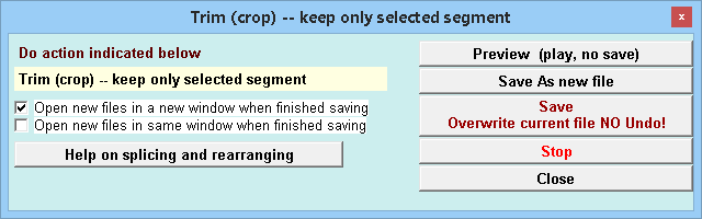 Audio (waveform) editor – MitSyn